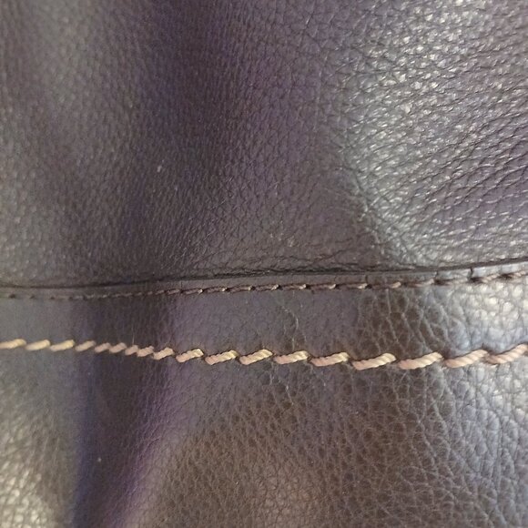 The Sak Women's Brown Pebbled Leather Hobo Handbag GUC - Picture 3 of 13